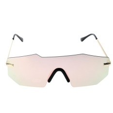 Giảm Giá European Unisex Personalized Two-beam Mirror Sunglasses(Pink)-one size – intl   UNIQUE AMANDA
