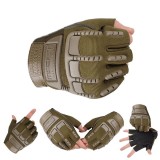 Găng tay chiến thuật cụt ngón Faster (xanh quân đội)