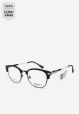 Gọng kính tròn unisex velocity vl 25317 c02 màu đen