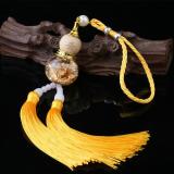 Hồ lô treo trang trí ô tô (Vàng)