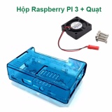 Hộp bảo vệ Raspberry Pi 3 và quạt tản nhiệt - ATDTECH
