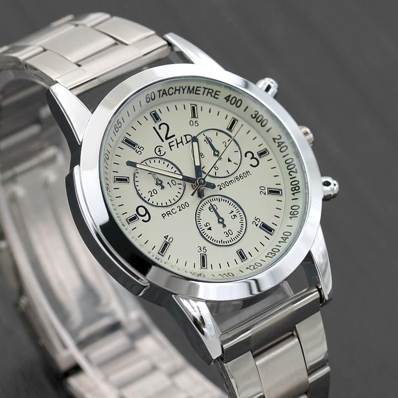 Hot Sale!Stainless Steel Sport Quartz Hour Wrist Analog Watch - intl bán chạy