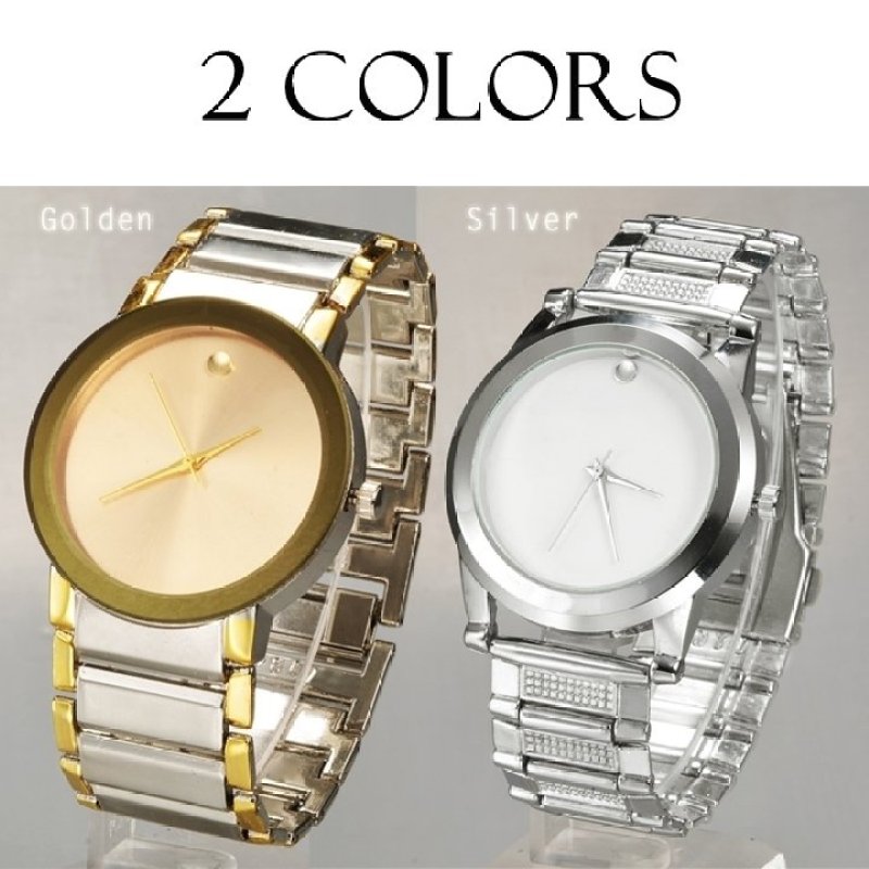 Nơi bán Jo.In Brief Pointer Display Steel Analog Dial Stainless Alloy Wrist Watch (Gold) - Intl - intl