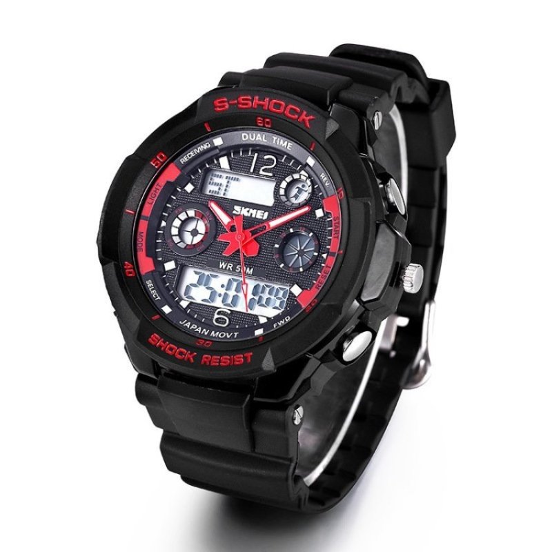 Jo.In Sports Men Digital LED Quartz Wrist Watch - intl bán chạy