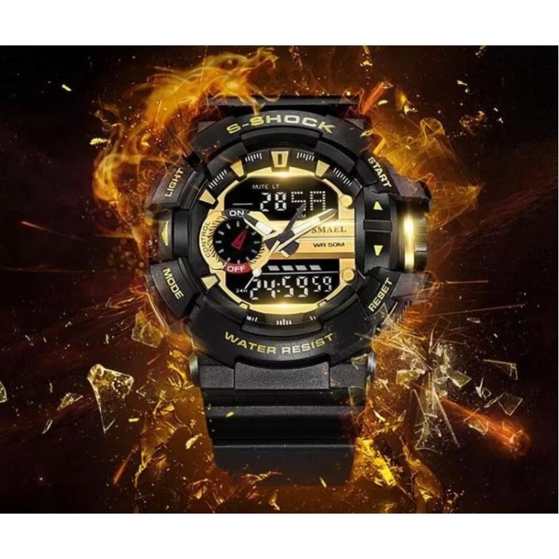 JOOX SMAEL Fashion Watch Men G Style Waterproof LED Sports MilitaryWatches Shock Mens Analog Quartz Digital Watch(Not Specified)(OVERSEAS) - intl bán chạy