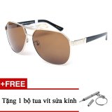 Kính mắt jubilant j45041 gold + tặng 1 bộ tua vít sửa kính