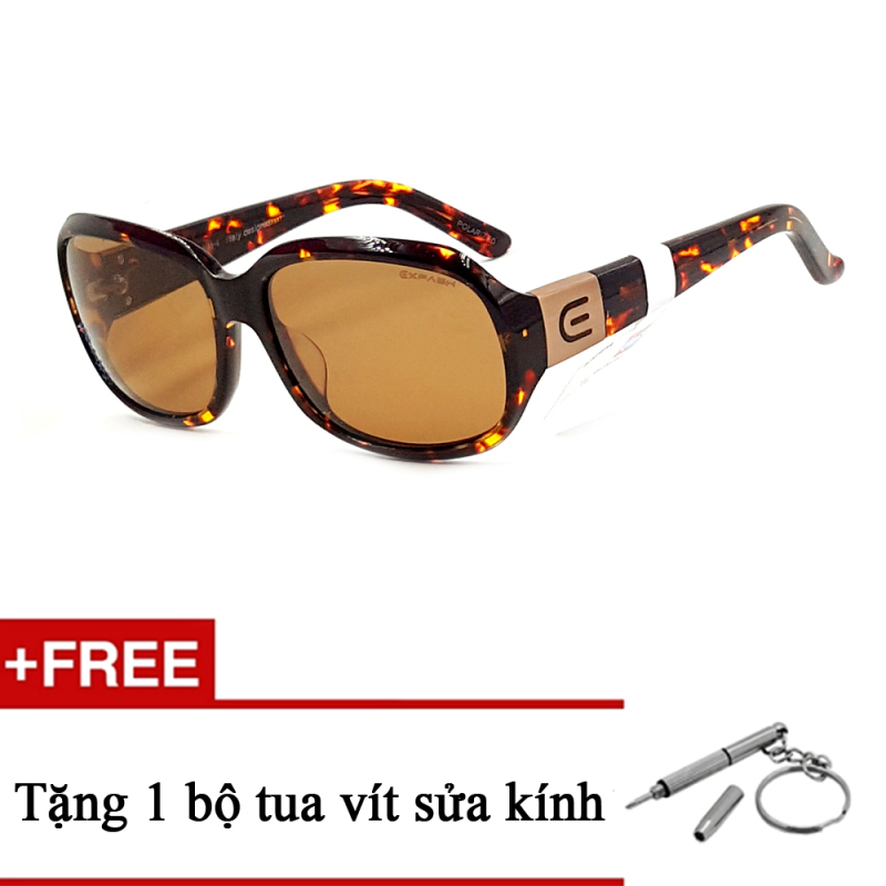 Giá bán Kính mát nam Exfash EF2751 408 + Tặng 1 bộ tua vít sửa kính