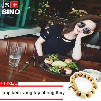 Kính mát Unisex Sino S1044+Tặng kèm vòng tay phong thủy  