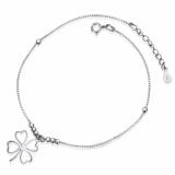 Lắc chân bạc 925 Huệ Ngân - Cỏ bốn lá may mắn RYBJ50063