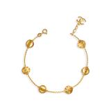 Lắc tay bạc ý mạ vàng 14k