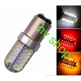 Led hau xe may bóng đèn led hậu chớp 48 tim smd gắn xe máy 1157 (sáng trắng )