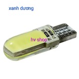 Led xe may demi t10 bộ 2 led demi xi nhan t10 gắn xe máy cob hv shop