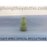 Mặt dây chuyền hồ lô đá ngọc dài 2.4x1.4 cm