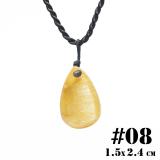 Mặt dây chuyền thạch anh tóc vàng 08