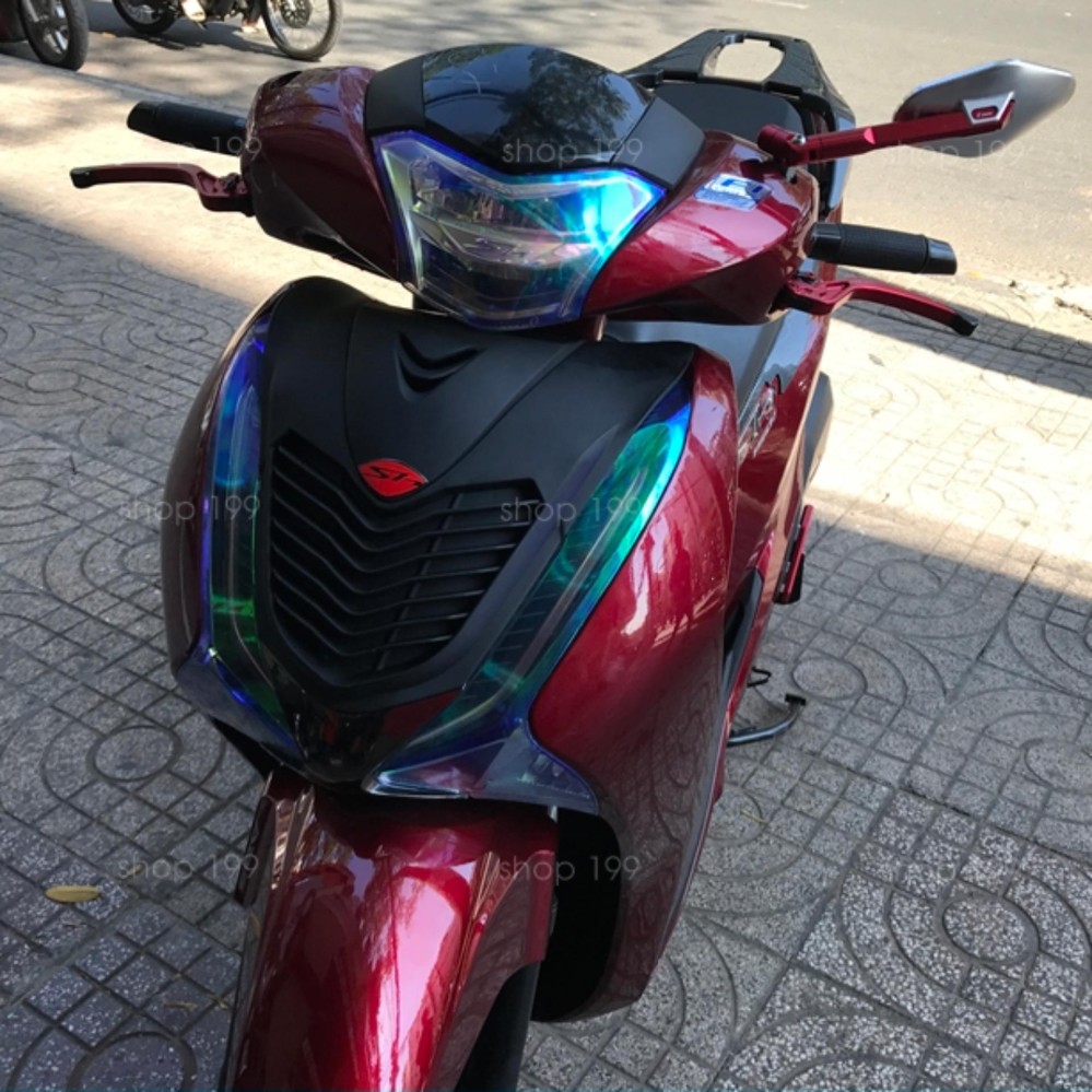 Mặt nạ xe sh125, sh150, sh việt nam đời 2017 - 2018 - màu đỏ đô.