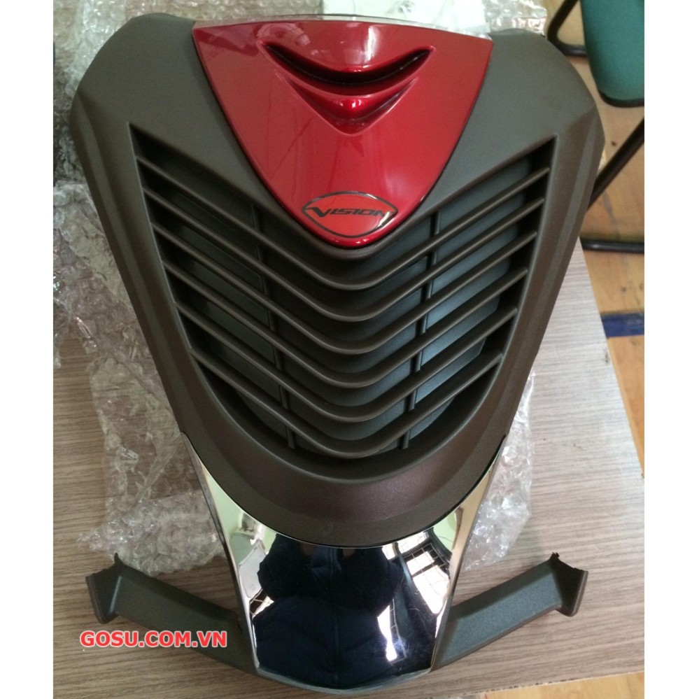 [HCM]Mặt nạ xe Vision 2014 - 2018 - Màu đỏ đô