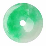 Mặt ngọc đồng tiền bằng ngọc phỉ thúy, cỡ nhỡ 3,5cm