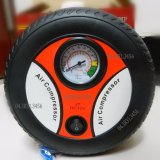 Máy Bơm Lốp Xe Hơi, Xe Máy MiNi (Đen phối đỏ)