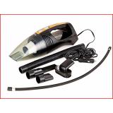 Máy hút bụi 4 in 1, máy bơm lốp, đồng hồ đo áp suất lốp, đèn led chiếu sáng Carkool CZK - 6101