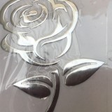 Miếng dán decan Bông hồng mạ mầu