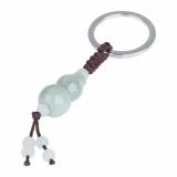 Móc chìa khóa hồ lô bình an, ngọc phỉ thúy 2,3 x 1 x 1 cm
