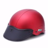 Mũ bảo hiểm 1/2 đầu chita-ct31-đỏ đô-sơn mờ