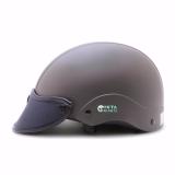 Mũ bảo hiểm 1/2 đầu chita-ct31-socola-sơn mờ