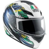 MŨ BẢO HIỂM AGV K3 BRAZIL FLAG