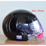 Mủ bảo hiểm SPACE CROWN Model Sonic Đen ( Thailand)