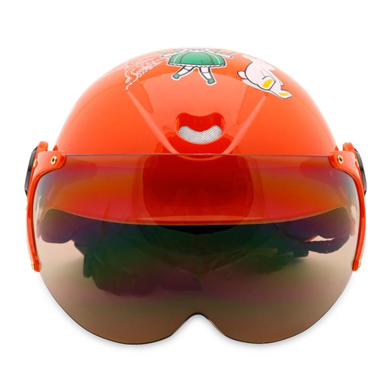 MŨ BẢO HIỂM TRẺ EM 1/2 ĐẦU CÓ KÍNH CHITA-CT25-BABYGIRL-CAM