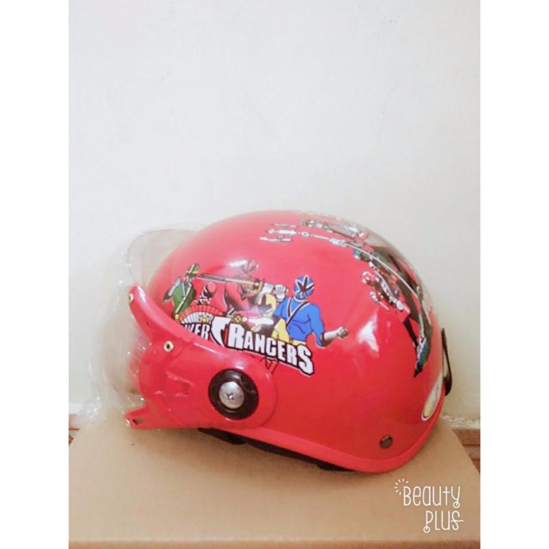Mũ Bảo Hiểm Trẻ Em PGK002 - Power Ranger RED