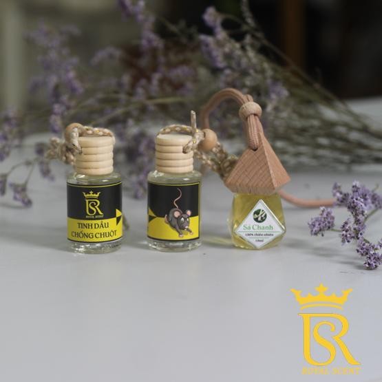 Mua 2 lọ tinh dầu chống chuột ô tô tặng 1 lọ treo xe Sả Chanh
