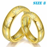 Nhẫn khắc chúa tể những chiếc nhẫn ( Vàng )