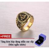 Nhẫn Mỹ mạ vàng cao cấp. Tặng kèm hộp đựng nhẫn