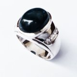 Nhẫn nam đá ruby sao NN32