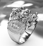 Nhẫn nam hình rồng 14k - NNAM110
