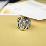 Nhẫn Nam Họa Tiết Đầu Phật Thích Ca, Trừ Tà, Đem Lại May Mắn