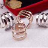 Nhẫn 3 Vòng Titan Ko Đen TITAN 504