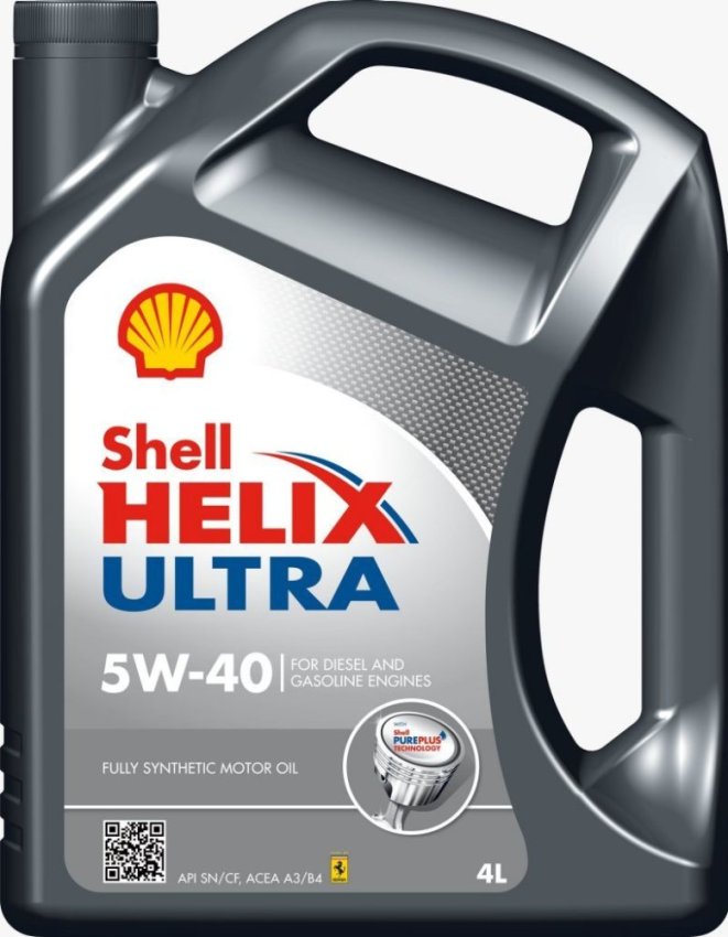 Nhớt ô tô nhập khẩu shell helix ultra 5w40 4l