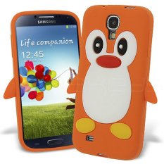 Bảng Giá niceEshop 3D Penguin Silicone Soft Skin Gel Case for Samsung Galaxy SIV S4 i9500 (Orange) – Intl niceE shop
