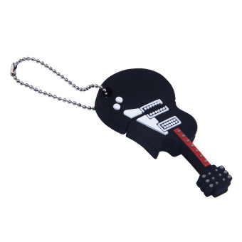 niceEshop Creative 16 GB Guitar Shape USB Memory Stick Flash Drive (Black) - Intl  