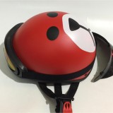 Nón bảo hiểm gấu đỏ tặng kính uv