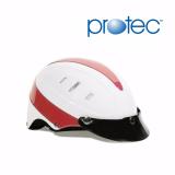 Nón bảo hiểm Protec Rosa tem - trắng đỏ