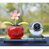 Nước hoa đồng hồ bình hoa rung trang trí cao cấp trên xe hơi, xe con