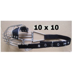 Rọ Mõm Chó Inox 10x10 Đai Dây Dù Vệ Sinh Và An Toàn Có Đệm