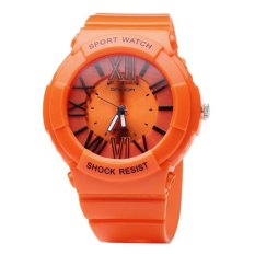Giảm Giá SANDA Quartz Watch Men Women Watches 2016 Top Brand Luxury Famous Wristwatch Male Female Clock Wrist Watch Ladies Quartz-watch(Orange) – intl   lthmy