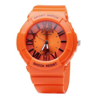 SANDA Quartz Watch Men Women Watches 2016 Top Brand Luxury Famous Wristwatch Male Female Clock Wrist Watch Ladies Quartz-watch(Orange) -...