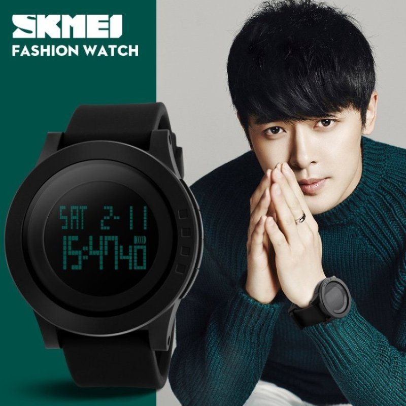 Nơi bán SKMEI 1142 Mens Simple Fashion Big Dial LED Digital Watch - intl