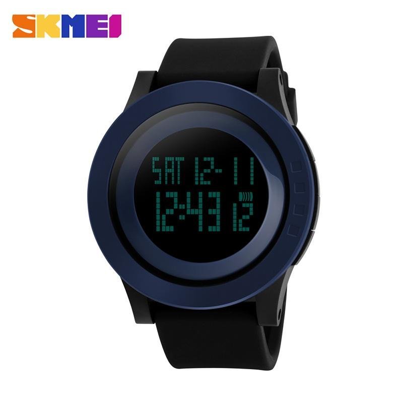 SKMEI Brand Womens Military Sports Fashion Silicone Strap
Waterproof LED Digital Clock Digital Wristwatches - intl bán chạy
