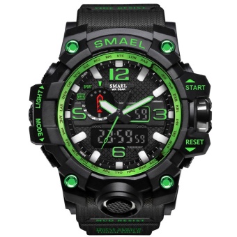 SMAEL Brand Watch 1545 Men's Watches New Style Brand Men LED Digital Quartz Watch Waterproof All Black Military Sport Man...